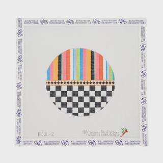 Stripes With Checks by Kangaroo Paw Designs (thumbnail)