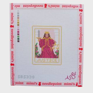 The Justice Tarot Card by Spellbound Stitchery (thumbnail)