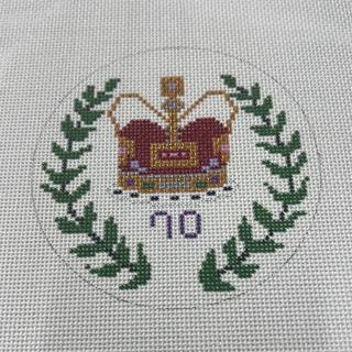 Crown 2 by Elf Needlepoint Designs (thumbnail)