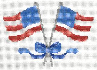 American Flags by Stitch Style Needlepoint (thumbnail)