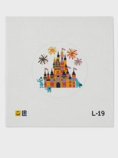 Halloween Castle Round by Lauren Bloch Designs (thumbnail)