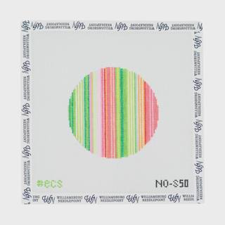 Mimi Stripes Round by Elizabeth Crane Swartz (thumbnail)