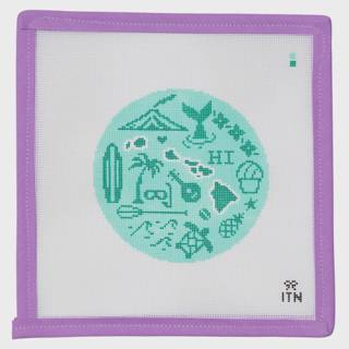 HI Icons Ornament by Ivy Thread Needlepoint (thumbnail)