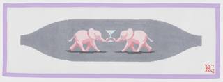 Pink Elephant Cummerbund by Ramsay Gourd (thumbnail)