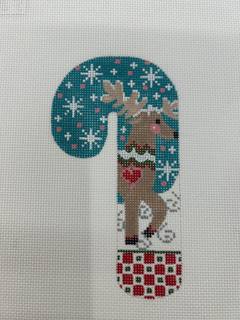 Reindeer Candy Cane by Danji Designs (thumbnail)