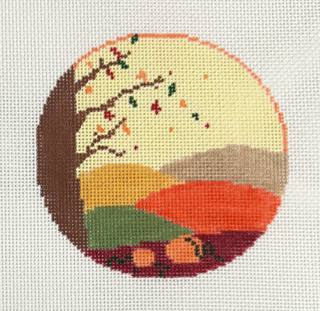 Fall Hills by Stitch Style Needlepoint (thumbnail)