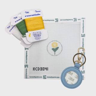 Yellow Flower Key Fob Kit by KCN Designers (thumbnail)