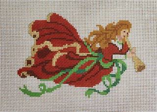red robed angel by Julia’s Needleworks (thumbnail)