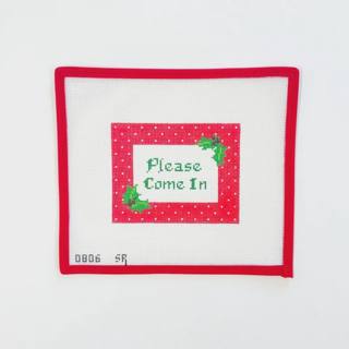Please Come In - holly by Liz Goodrick-Dillon (Tapestry Tent, via Susan Roberts) (thumbnail)