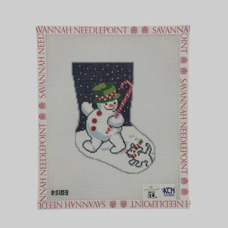 Snowman Bauble Stocking by KCN Designers (thumbnail)