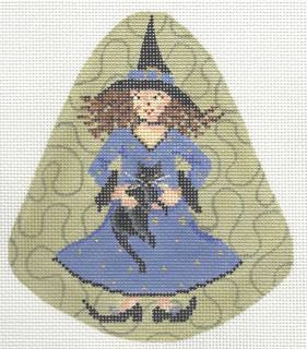 Halloween Girl with Cat by KCN Designers (thumbnail)