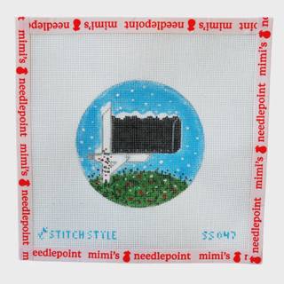 Mailbox Round: Christmas with Stitch Guide by Stitch Style Needlepoint (thumbnail)