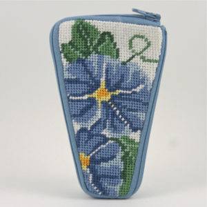 Stitch/Zip - Morning Glories Scissor Case by Alice Peterson (thumbnail)