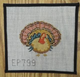 Turkey Canvas by Susan Roberts Needlepoint (thumbnail)