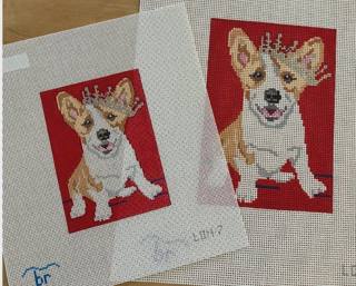 Corgi Queen - 13m by Blue Ridge Stitchery (thumbnail)