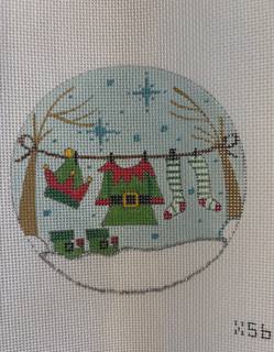 Elf Clothesline by Alice Peterson (thumbnail)