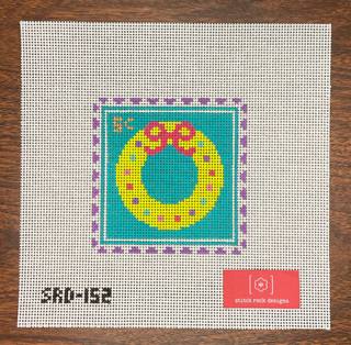 Wreath Stamp by Stitch Rock Designs (thumbnail)