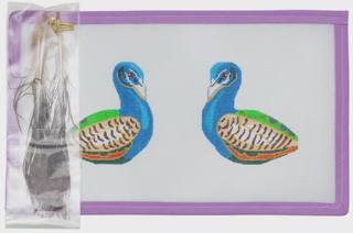 Peacock Clip-On by Labors of Love (thumbnail)