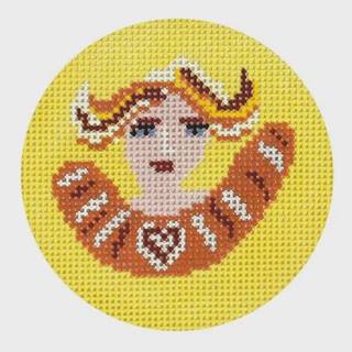 Swedish Angel Orange by Birds of A Feather Designs (thumbnail)