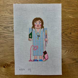 Nutcracker, Needlepointer - 18 mesh by Susan Roberts Needlepoint (thumbnail)