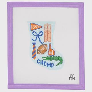 UF Mini Stocking by Ivy Thread Needlepoint (thumbnail)