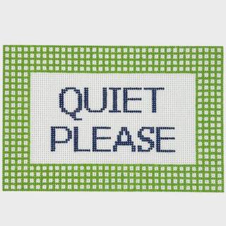 Quiet Please by Judy Tasch Needlepoint (thumbnail)