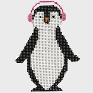 Penguin with Pink Earmuffs by KCN Designers (thumbnail)