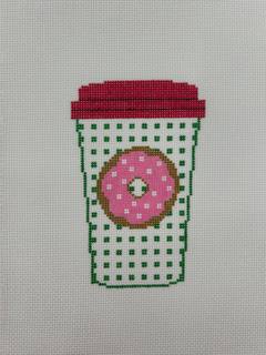 Pink Donut Cup by Rachel Donley (thumbnail)