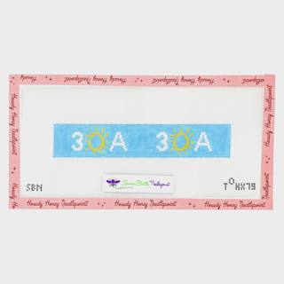 30A Key Fob by Susan Battle Needlepoint (thumbnail)
