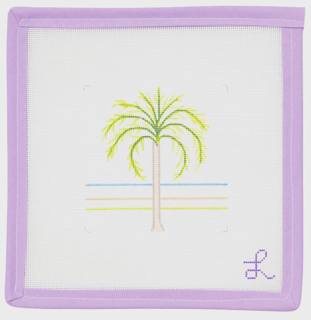Queen Palm Coaster by Lycette Designs (thumbnail)