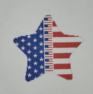 Patriotic Star-Flag Zipper by Kangaroo Paw Designs (thumbnail)
