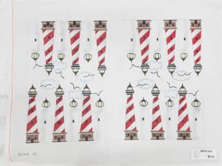 Lighthouses Backgammon Board by Liz Goodrick-Dillon (Tapestry Tent, via Susan Roberts) (thumbnail)