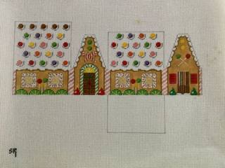 Skittles and Lime Slices, 3D house by Liz Goodrick-Dillon (Tapestry Tent, via Susan Roberts) (thumbnail)