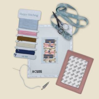 "Bundle of Baggage" Happy Stitching All-In-One Passport Case Kit by Happy Stitching (thumbnail)