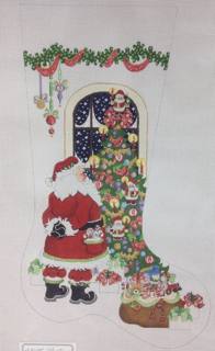 santa stocking CS258 by Strictly Christmas (thumbnail)