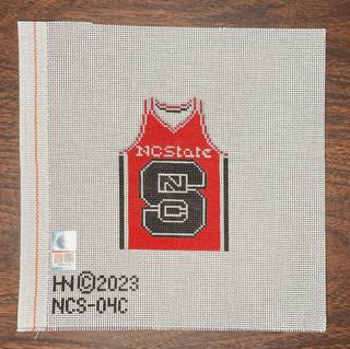 NC State Basketball Jersey by Hedgehog Needlepoint (thumbnail)