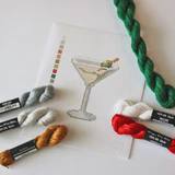 Dirty Martini Canvas by Threaded and Tipsy Designs (thumbnail)