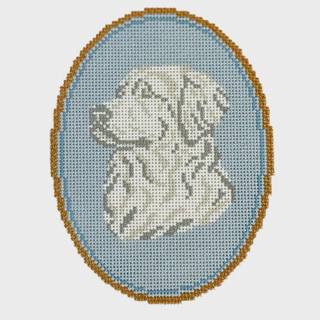 The Golden Retriever Cameo by Atlantic Blue Canvas (thumbnail)
