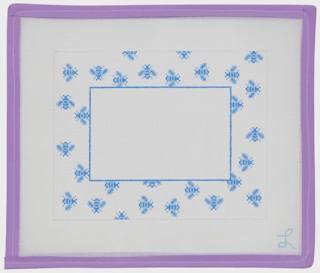 Blue Bees Frame - 4" x 6" by Lycette Designs (thumbnail)