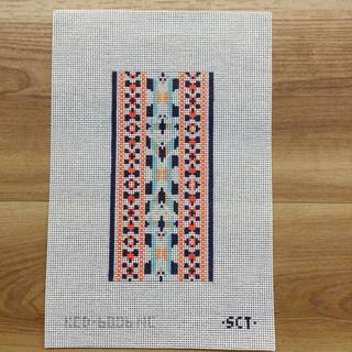 Ribbon Eyeglass Case Canvas - Navy/Coral by KCN Designers (thumbnail)