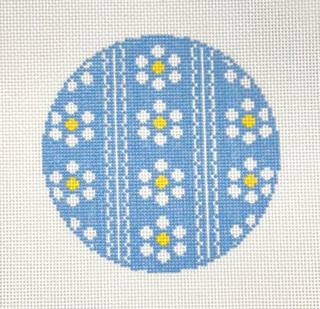 Scallop Daisy Round by Goodpoint Needlepoint (thumbnail)