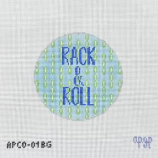 Rack & Roll – Blue/Green by melissa loves needlepoint (thumbnail)