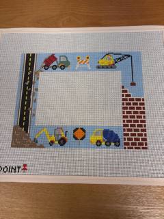 Construction Frame by Pinpoint Needlepoint (thumbnail)