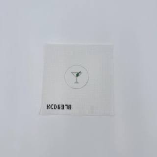 Martini Key Fob Insert by KCN Designers (thumbnail)