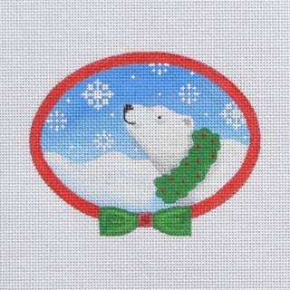 Pepperberry PB01 Polar Bear Wreath by Pepperberry Designs (thumbnail)