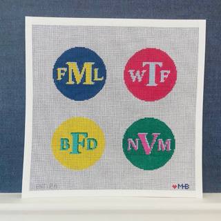 The Life Coasters (Colors) by Love MHB Studio (thumbnail)