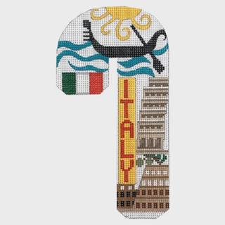 Travel Candy Cane - Italy by Danji Designs (thumbnail)