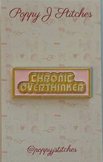 Chronic Overthinker Needleminder by Poppy J Stitches (thumbnail)