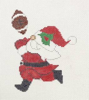 santa football by Atlantic Blue Canvas (thumbnail)