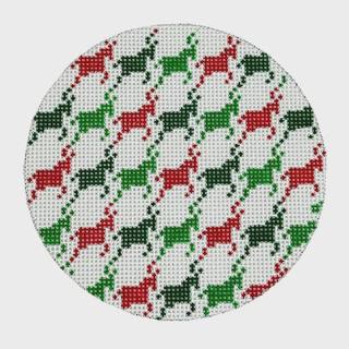 Reindeer Tooth Round by The Gingham Stitchery (thumbnail)
